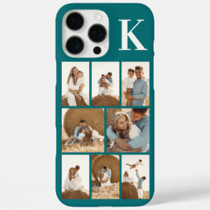 Modern 8 Photo Teal iPhone 16 Pro Max Case
