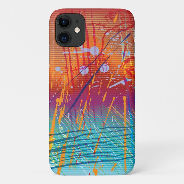 Modern Abstract-3 iPhone / iPad case (Back)