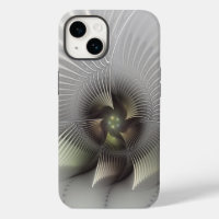 Modern Abstract 3D Shape Fractal Art