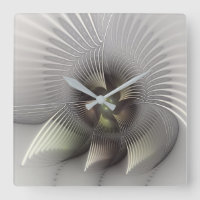 Modern Abstract 3D Shape Fractal Art