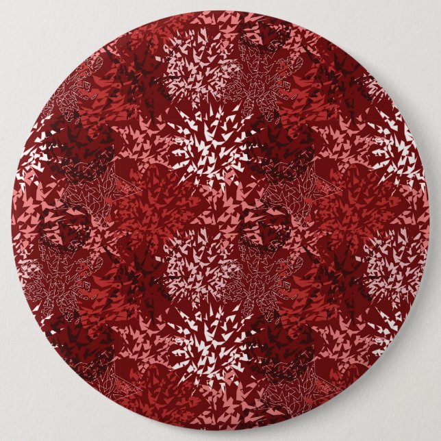 Modern Abstract 6 Cm Round Badge (Front)