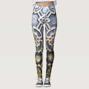 Modern abstract African pattern Leggings