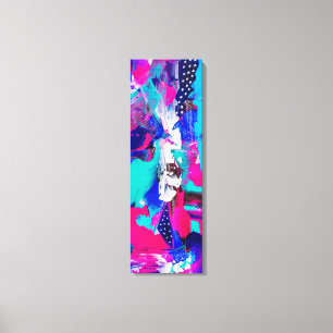 Modern abstract art canvas print