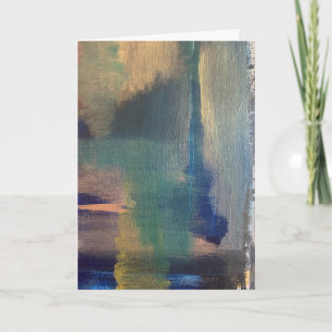 Modern Abstract Art Card