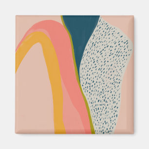 Modern Abstract Art Colourful iPhone Case Magnet