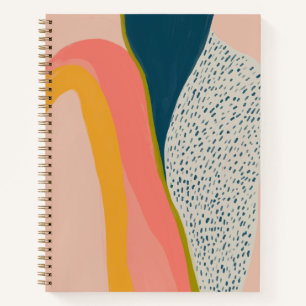 Modern Abstract Art Colourful Notebook