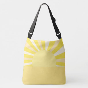 modern abstract art crossbody bag
