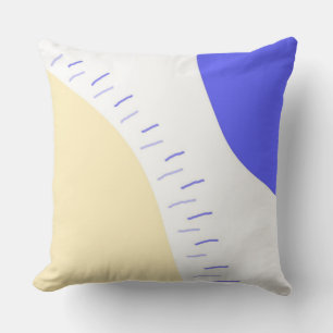 modern abstract art cushion