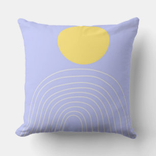 modern abstract art cushion