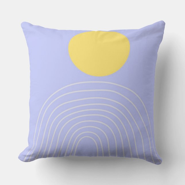 modern abstract art cushion (Front)