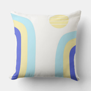 modern abstract art cushion