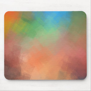Modern Abstract Art Elegant Colourful Template Mouse Mat