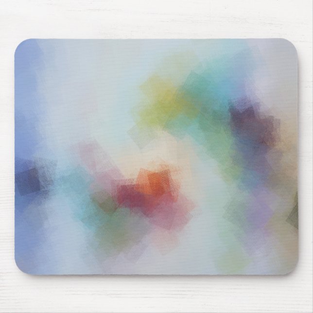 Modern Abstract Art Elegant Trendy Template Mouse Mat (Front)