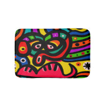 Modern Abstract Art Face