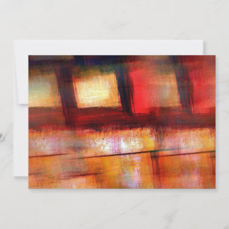 Modern Abstract Art Invitations
