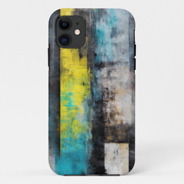 Modern Abstract Art iPhone 11 Case (Back)