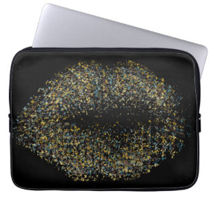 Modern Abstract Art Lips #16 Laptop Sleeve