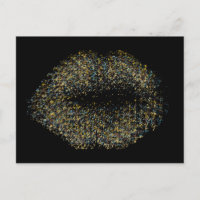 Modern Abstract Art Lips #16