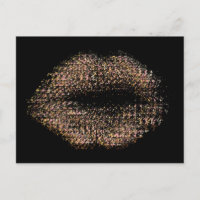 Modern Abstract Art Lips #18