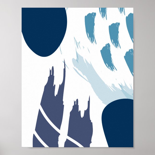 Modern Abstract Art Poster (Front)