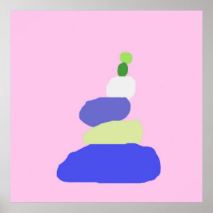 modern abstract art poster