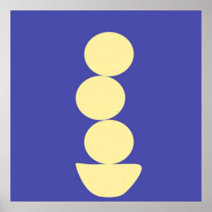 modern abstract art poster