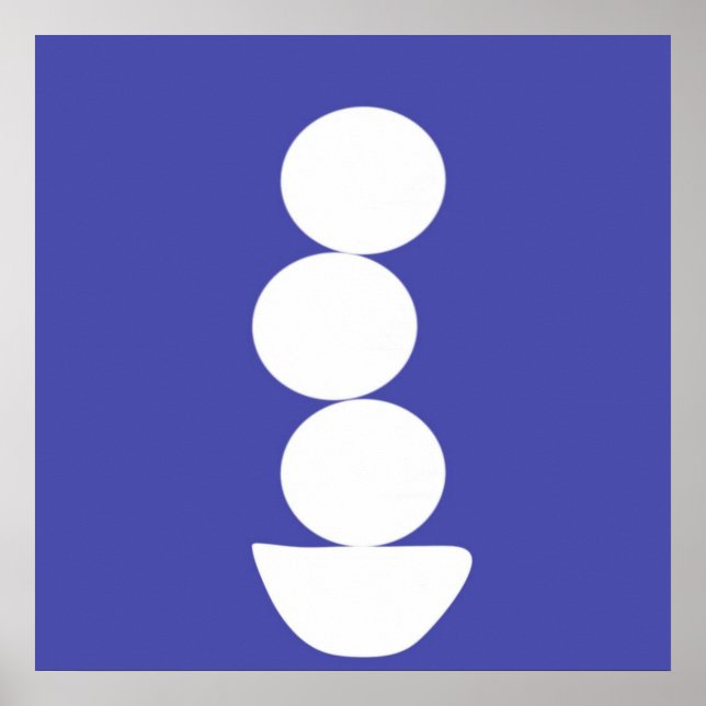 modern abstract art poster (Front)