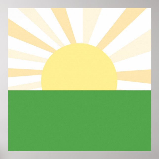 modern abstract art poster (Front)