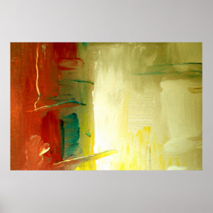Modern Abstract Art Poster