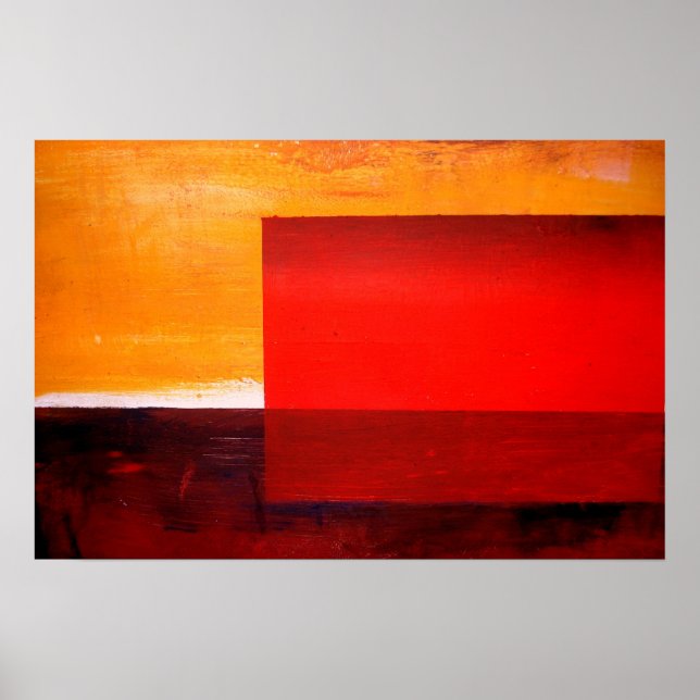 Modern Abstract Art Posters - Modern Art Print (Front)