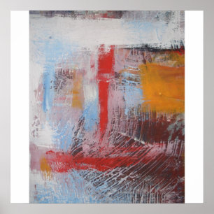 Modern Abstract Art Print Poster
