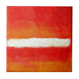 Modern Abstract Art - Rothko Style Tile