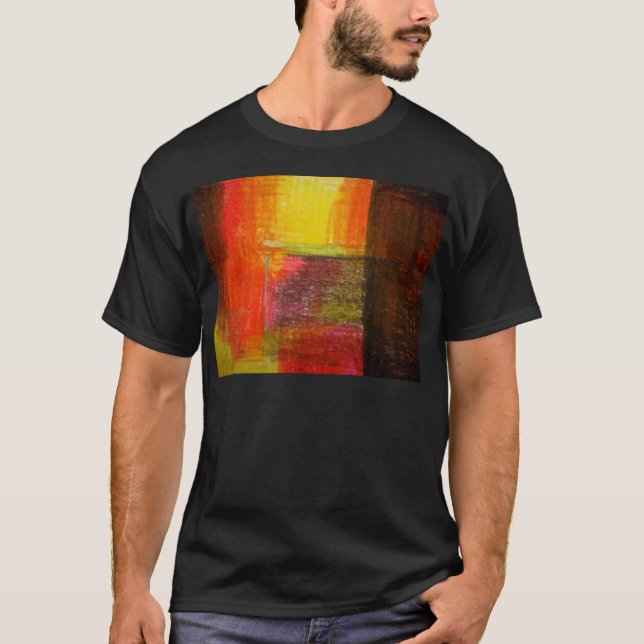 Modern Abstract Art T-Shirt (Front)