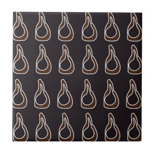 Modern Abstract Art  Tile
