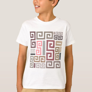 modern abstract artistic colored lines T-Shirt