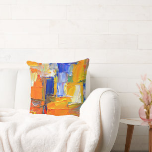 Modern Abstract Artwork Cushion