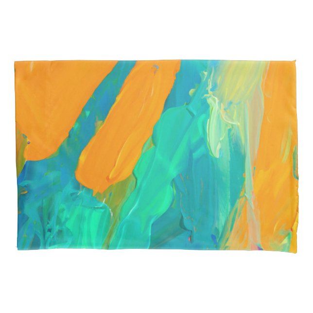 Modern Abstract Artwork Pillowcase (Front)