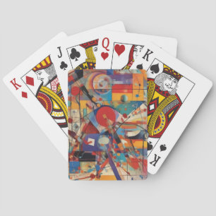 Modern Abstract Artwork Playing Cards