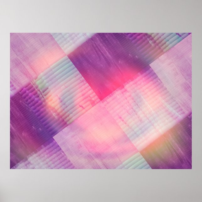 Modern abstract background digital Illustration.ab Poster (Front)