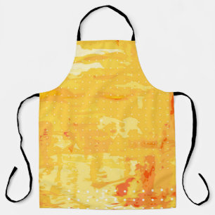 Modern abstract background of bright brush strokes apron