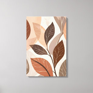 Modern Abstract Botanical Wall Art Print.
