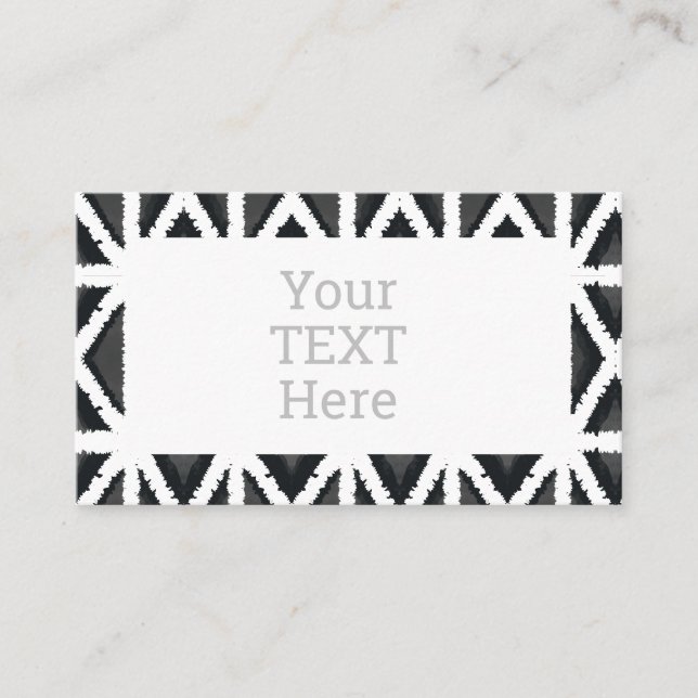 Modern Abstract Business Card (Front)
