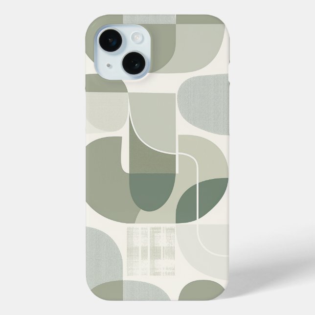 Modern Abstract Case-Mate iPhone Case (Back)