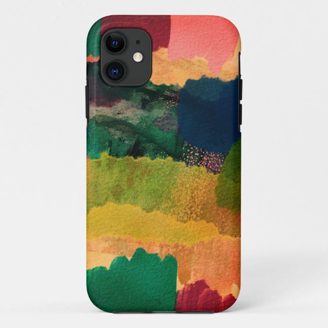 Modern Abstract Case-Mate iPhone Case (Back)