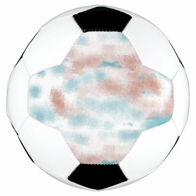 Modern Abstract Clouds  Football (Front)