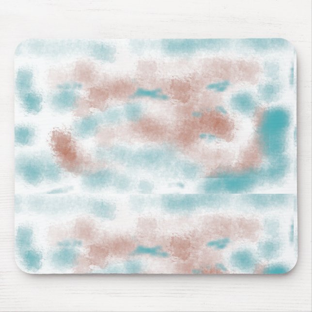 Modern Abstract Clouds  Mouse Mat (Front)
