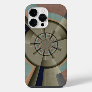 Modern Abstract Colour Harmony Fractal Art Graphic iPhone 14 Pro Max Case