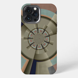 Modern Abstract Colour Harmony Fractal Art Graphic iPhone 13 Pro Max Case