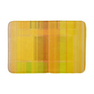 Modern Abstract | Colourful Citrus Colours Bath Mat