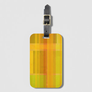 Modern Abstract   Colourful Citrus Colours Luggage Tag